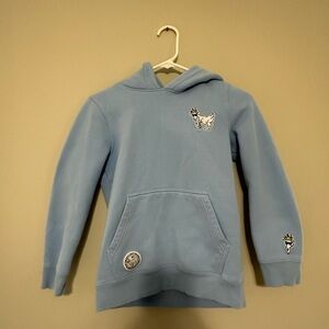 Kids Blue Hoodie GOAT USA